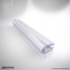 DreamLine 307A-6, Clear Bumper Seal, 76 in. Length, for 1/4 in. (6 mm.) Glass Shower Door