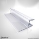 DreamLine 309F-10, Clear Vinyl Seal, 76 in. Length, for 3/8 in. (10 mm.) Glass Shower Door