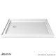 SlimLine Double Threshold Shower Base