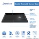 SlimLine Double Threshold Shower Base