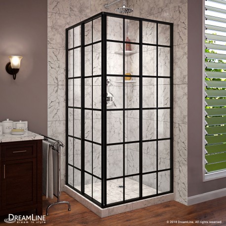 French Corner Sliding Shower Enclosure Lowes
