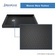 French Corner Sliding Shower Enclosure and Base