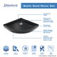 Prime Sliding Shower Enclosure & Black Base Kit
