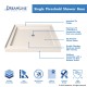 Elegance Pivot Shower Door & Base