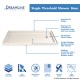 Elegance Pivot Shower Door & Base