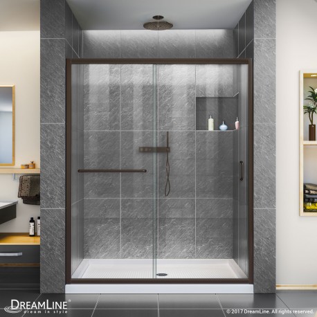 Infinity-Z Sliding Shower Door