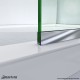 Linea Shower Screens: Two Adjacent Glass Panels