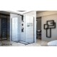 Linea Shower Screens: Two Individual Glass Panels