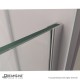 Linea Shower Screens: Two Individual Glass Panels