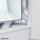 Linea Shower Screens: Two Individual Glass Panels