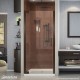 Elegance 25 1/4 - 37 3/4 x 72 Pivot Shower Door