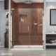 Elegance 49 1/4 - 61 3/4 x 72 Frameless Pivot Shower Door