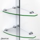 Elegance 49 1/4 - 61 3/4 x 72 Frameless Pivot Shower Door