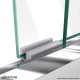Duet Bypass Sliding Shower Door