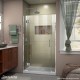 Unidoor-X 35 1/2 - 43 Hinged Shower Door