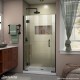 Unidoor-X 35 1/2 - 43 Hinged Shower Door