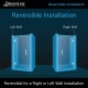 Unidoor-X 35 1/2 - 43 Hinged Shower Door