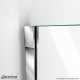Unidoor-X 35 1/2 - 43 Hinged Shower Door
