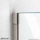 Unidoor-X 35 1/2 - 43 Hinged Shower Door