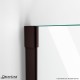 Unidoor-X 35 1/2 - 43 Hinged Shower Door