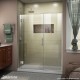 Unidoor-X 43 1/2 - 51 Hinged Shower Door