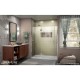 Unidoor-X 53 - 60 1/2 Hinged Shower Door