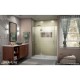 Unidoor-X 53 - 60 1/2 Hinged Shower Door