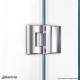 Unidoor-X 53 - 60 1/2 Hinged Shower Door