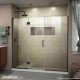 Unidoor-X 61 1/2 - 69 Hinged Shower Door