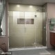 Unidoor-X 61 1/2 - 69 Hinged Shower Door