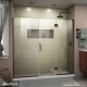 Unidoor-X 61 1/2 - 69 Hinged Shower Door