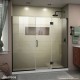 Unidoor-X 61 1/2 - 69 Hinged Shower Door