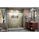 Unidoor-X 61 1/2 - 69 Hinged Shower Door
