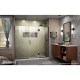 Unidoor-X 61 1/2 - 69 Hinged Shower Door