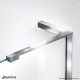 Unidoor-X 61 1/2 - 69 Hinged Shower Door