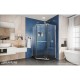 Prism Neo Angle Shower Enclosure & Black Base Kit