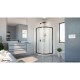 Prime Sliding Shower Enclosure, Base & Backwall Kit