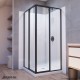 Cornerview Shower Enclosure, Base, and Backwall Kit