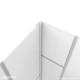 Cornerview Shower Enclosure, Base, and Backwall Kit