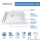 Flex Shower Enclosure, Backwall & Base Kit