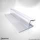 DreamLine 309F-10, Clear Vinyl Seal, 76 in. Length, for 3/8 in. (10 mm.) Glass Shower Door