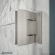 Unidoor Plus 45 - 52 1/2 Hinged Shower Door