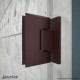 Unidoor Plus 37 1/2 - 45 Hinged Shower Door