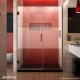 Unidoor Plus 45 1/2 - 53 Hinged Shower Door