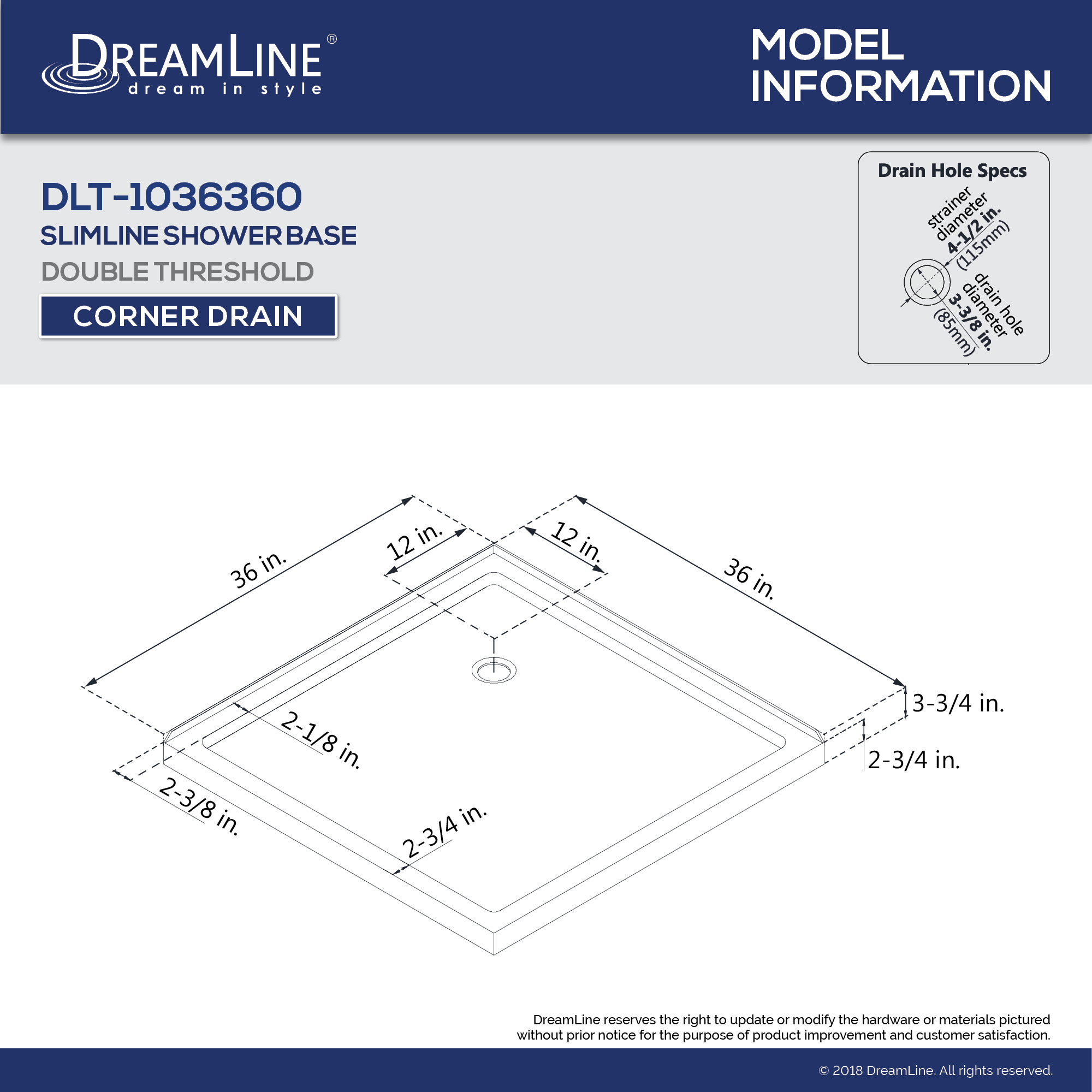 French Corner Sliding Shower Enclosure - Lowes